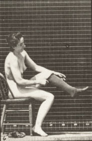 Plate 418 Toilet, sitting and putting on stockings — figure reference